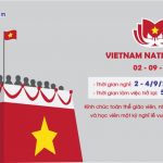 THÔNG BÁO NGHỈ LỄ QUỐC KHÁNH 2/9/2016