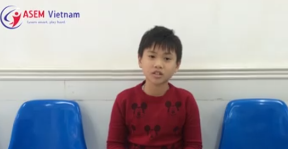 Học sinh lớp Năng Khiếu ASEM Vietnam - Alan
