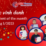 Góc vinh danh Student of the month tháng 1/2023