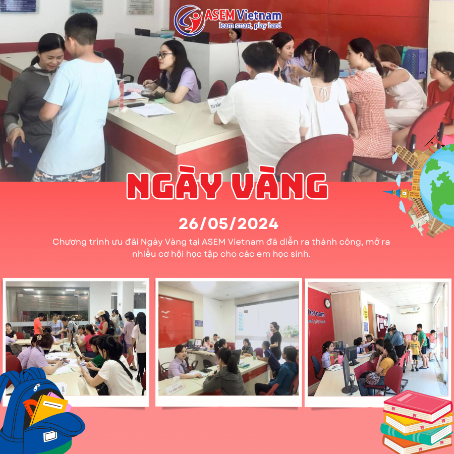 sự kiện nổi bật của hệ thống anh ngữ quốc tế ASEM VIETNAM