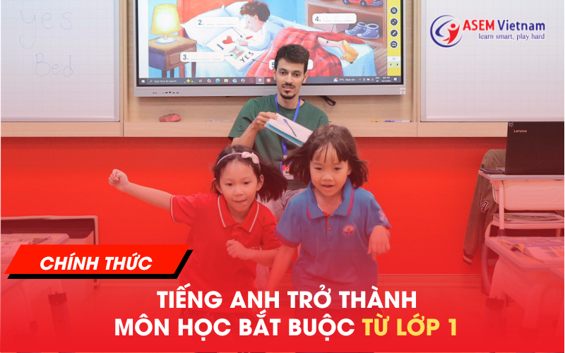 Lớp học Tiếng Anh lớp 1