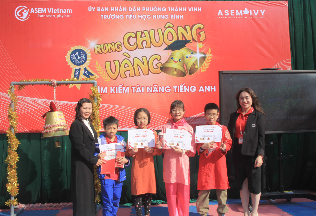Rung Chuông Vàng 2026 tại Trường Tiểu học Hưng Bình