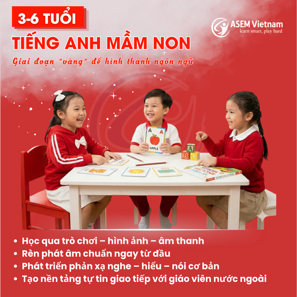 Tiếng Anh Mầm non ASEM Vietnam