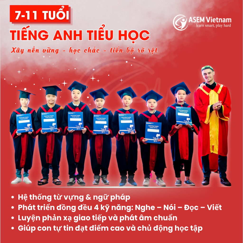 Tiếng Anh Tiểu học ASEM Vietnam