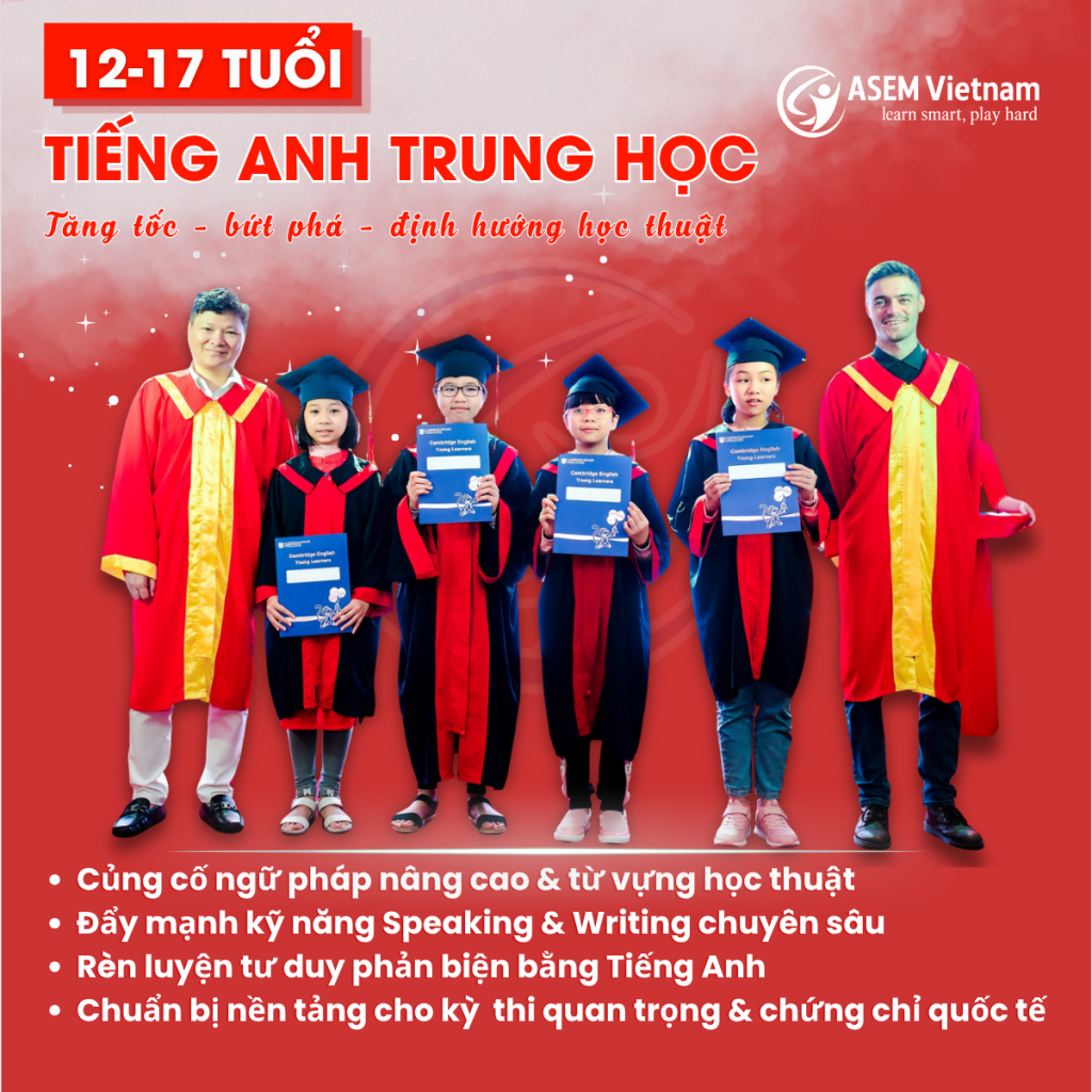 Tiếng Anh Trung học ASEM VIETNAM
