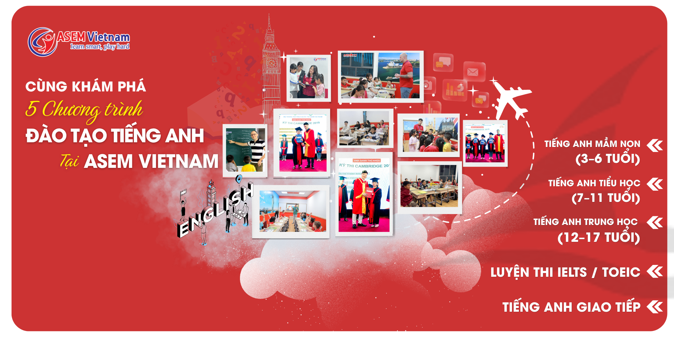5 chương trình học tại ASEM VIETNAM