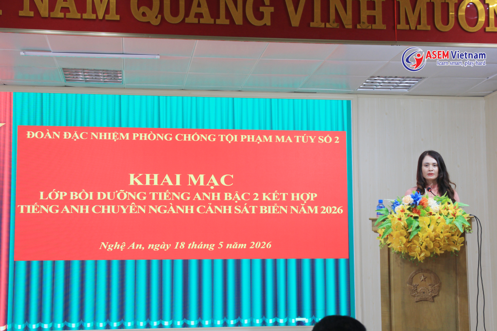Thạc sĩ Nguyễn Thị Hương Trà – Phó Tổng Giám đốc Hệ thống Anh ngữ ASEM VIETNAM
